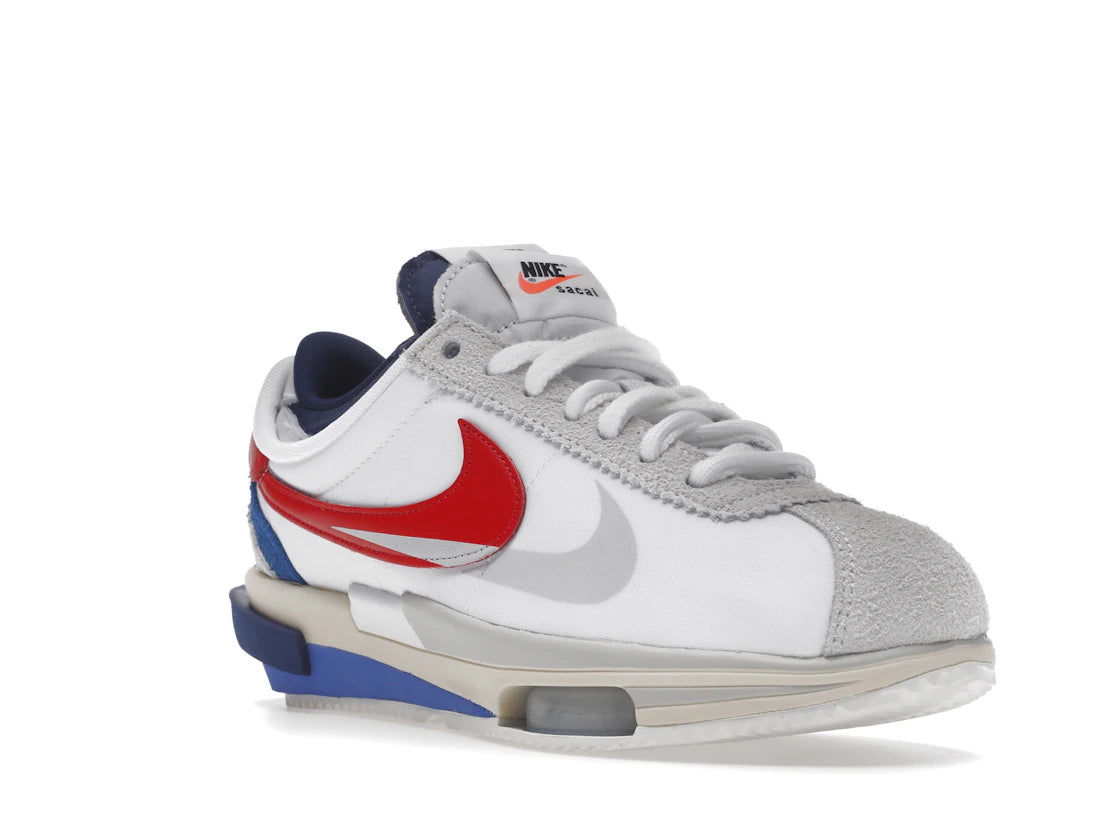 Nike Zoom Cortez SP sacai White University Red Blue