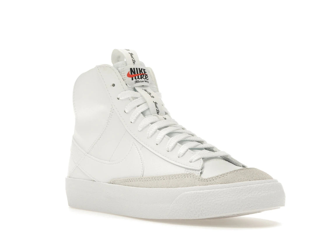 tenisky a boty Nike Blazer Mid 77 SE White White Black White (GS) DH8640-102 ADONIO