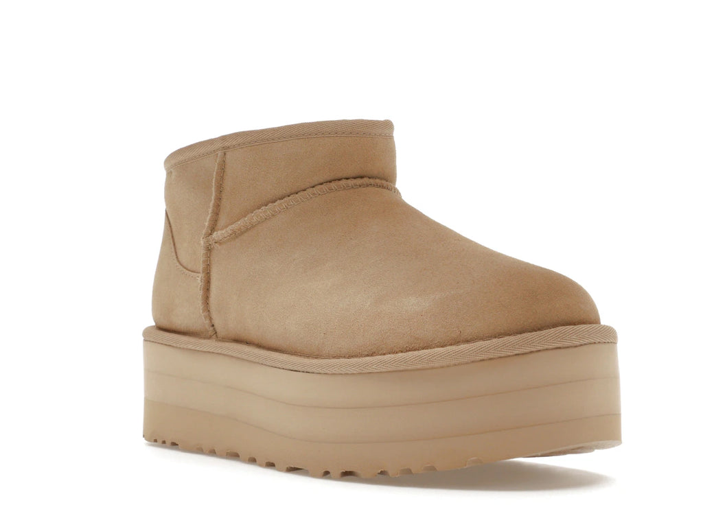 tenisky a boty UGG Classic Ultra Mini Platform Boot Mustard Seed (W) 1135092-MDSD ADONIO