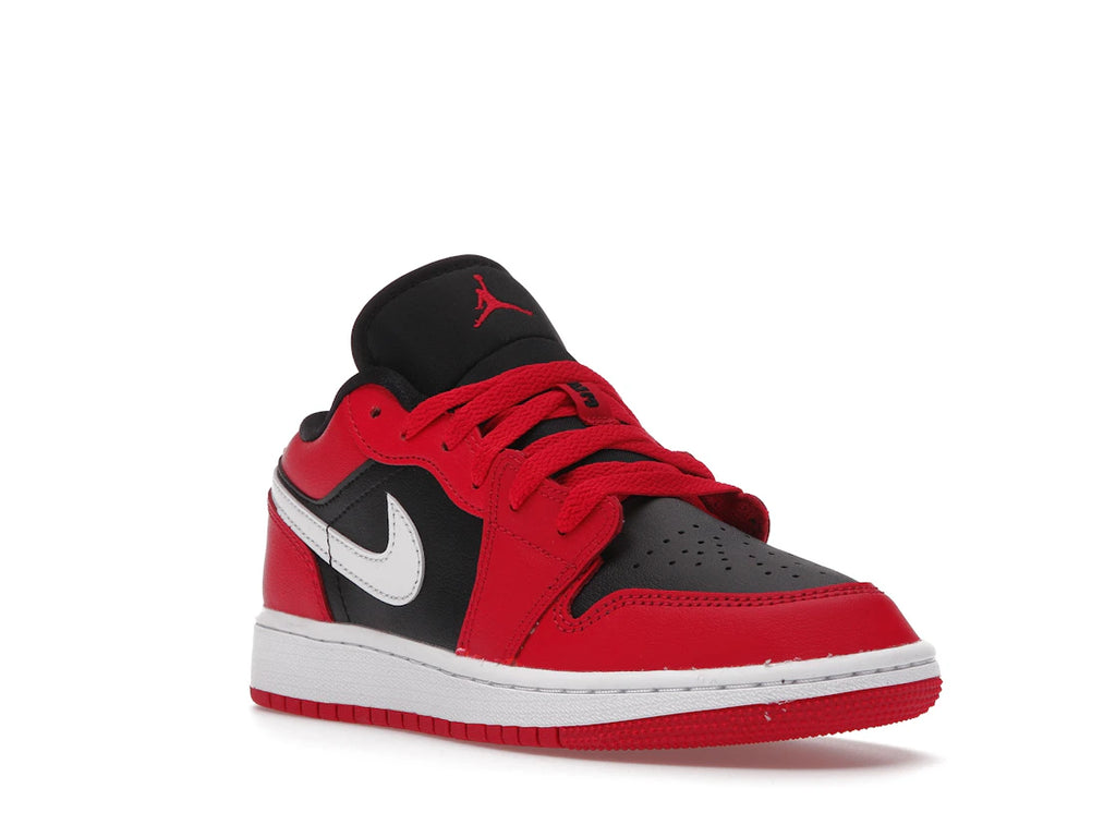 Jordan 1 Low Black Very Berry (GS)