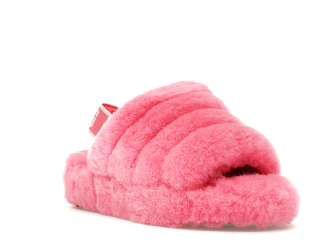 tenisky a boty UGG Fluff Yeah Slide Pink Rose (W) 1095119-PKRS ADONIO