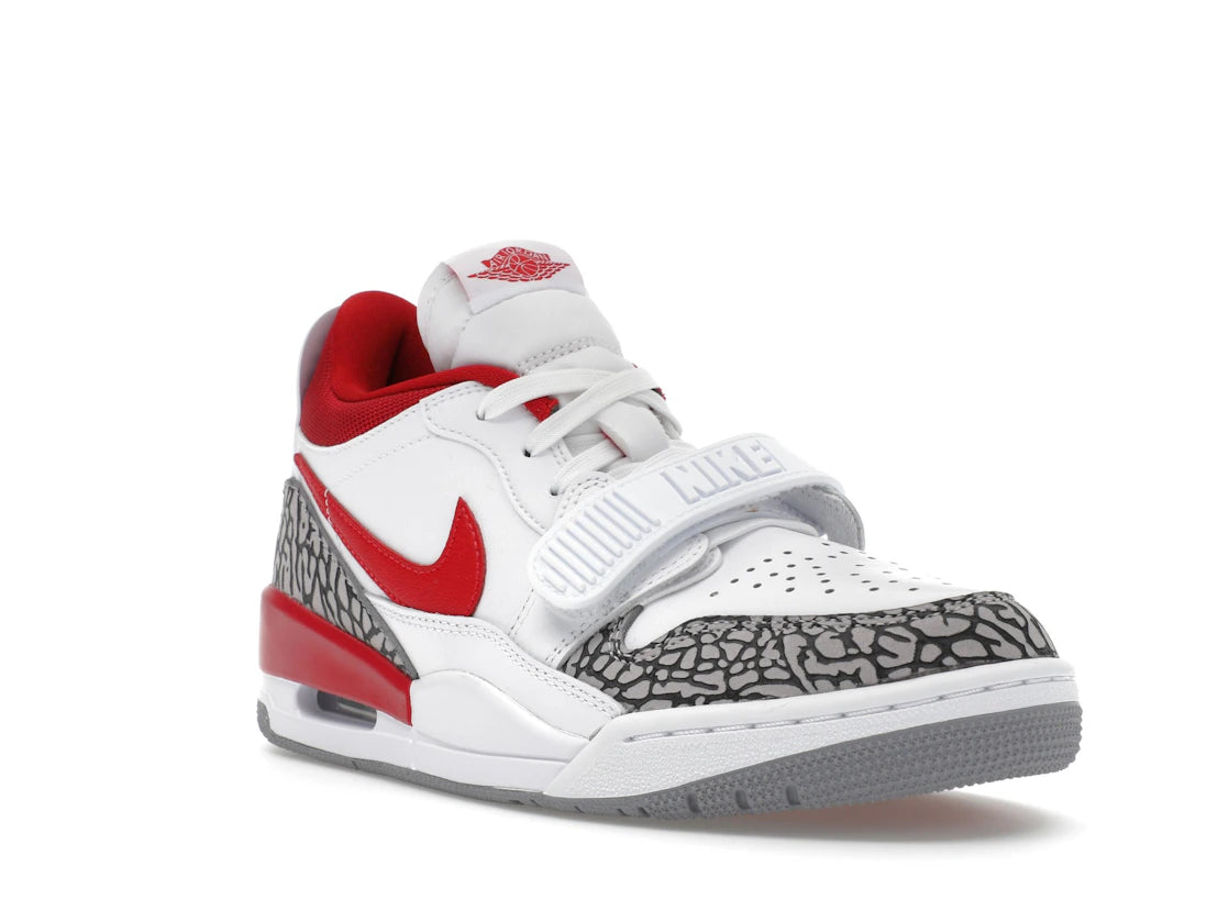 Jordan Legacy 312 Low White Cement Gym Red (W)