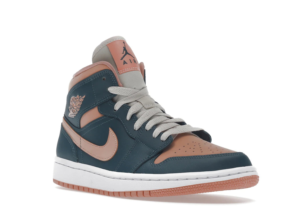 Jordan 1 Mid Dark Teal Green (W)