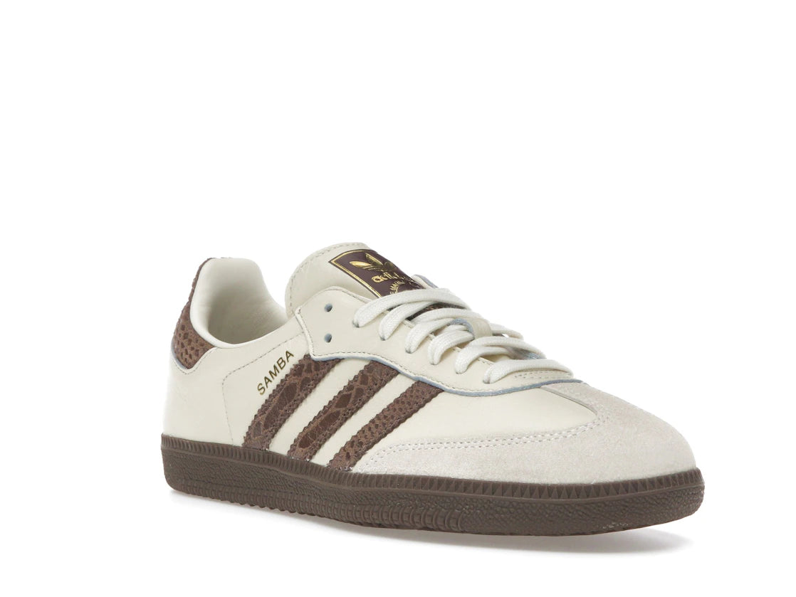 adidas Samba OG Cream Earth Strata Maroon (W)