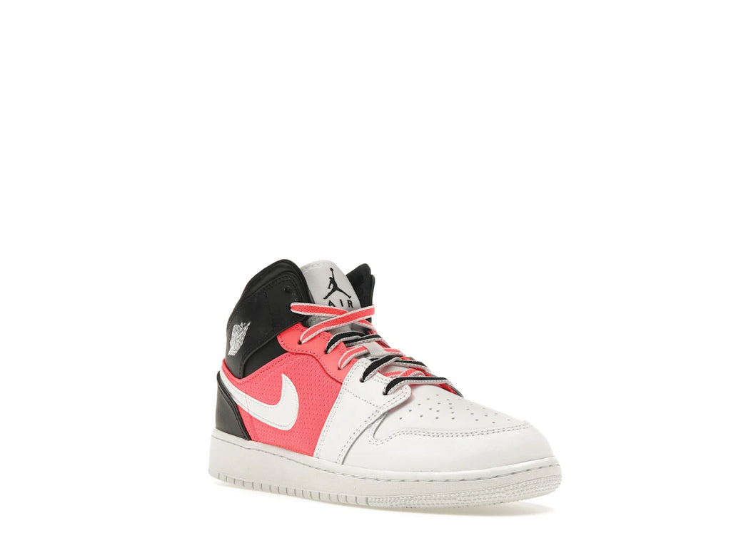Jordan 1 Mid SE White Black Infrared (GS)