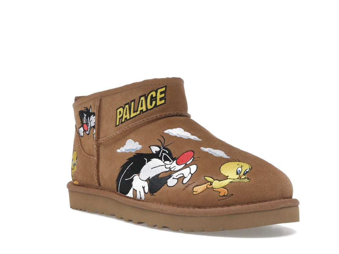 tenisky a boty UGG Classic Ultra Mini Boot Palace x Looney Tunes Chestnut 1181891-CHE ADONIO