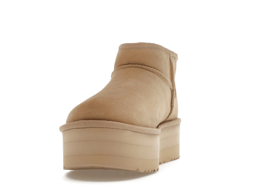 tenisky a boty UGG Classic Ultra Mini Platform Boot Mustard Seed (W) 1135092-MDSD ADONIO