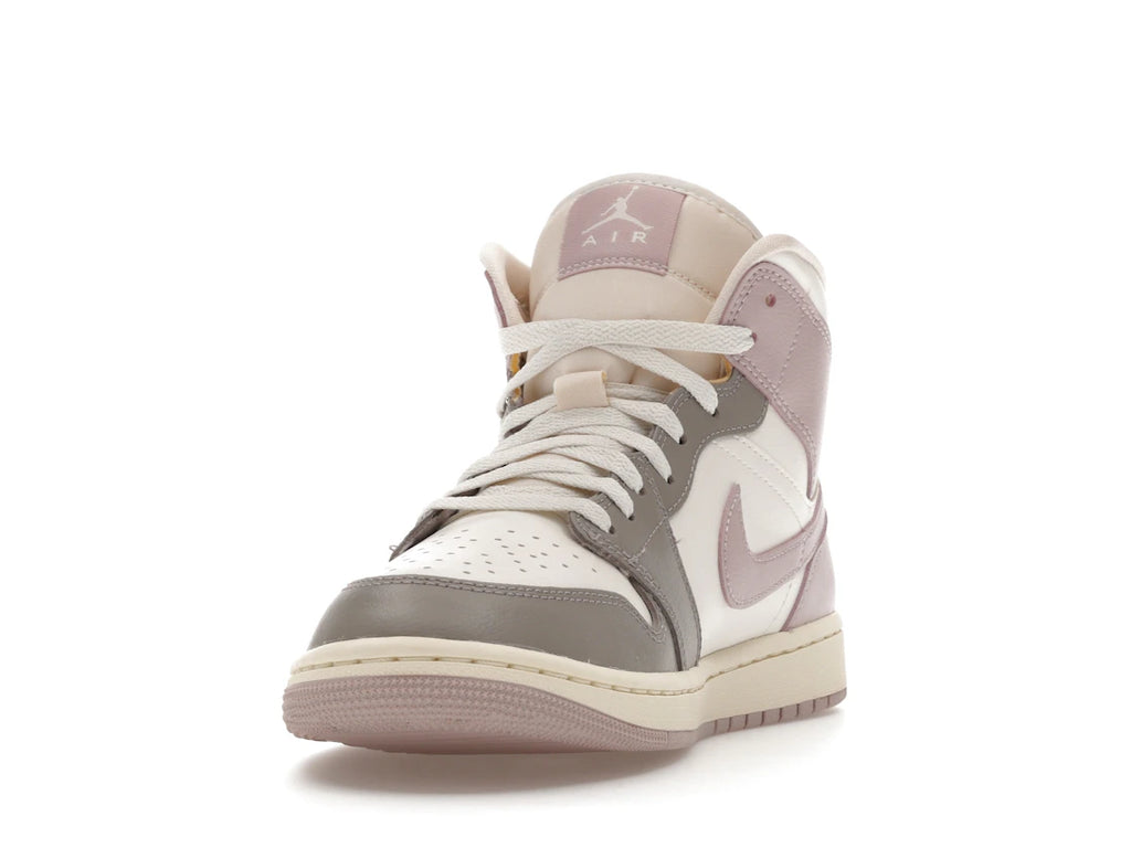 Jordan 1 Mid Enigma Stone Particle Rose (W)