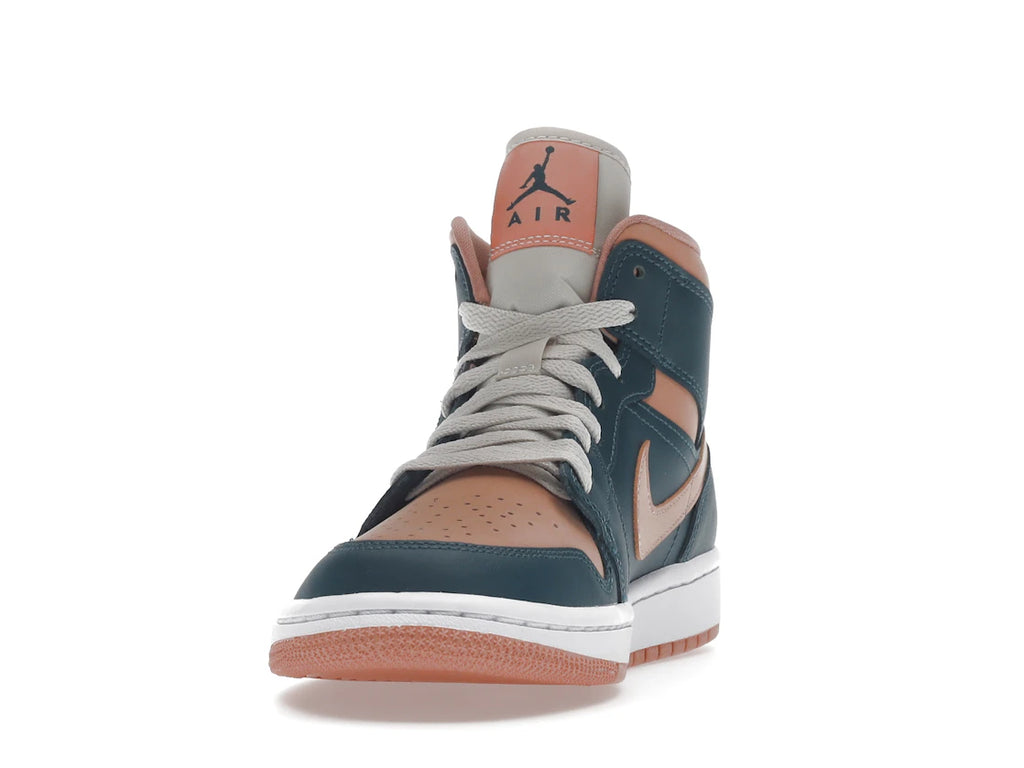 Jordan 1 Mid Dark Teal Green (W)