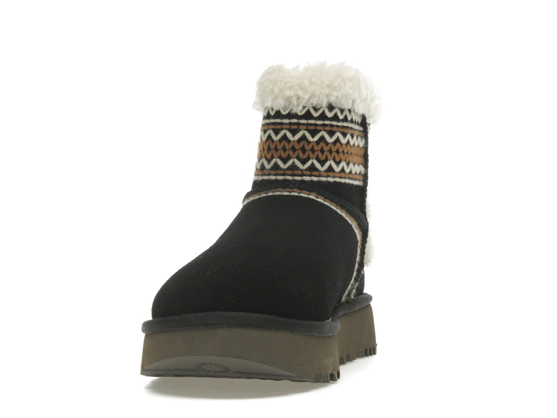 tenisky a boty UGG Classic Mini Atherson Boot Black (W) 1158281-BLK ADONIO
