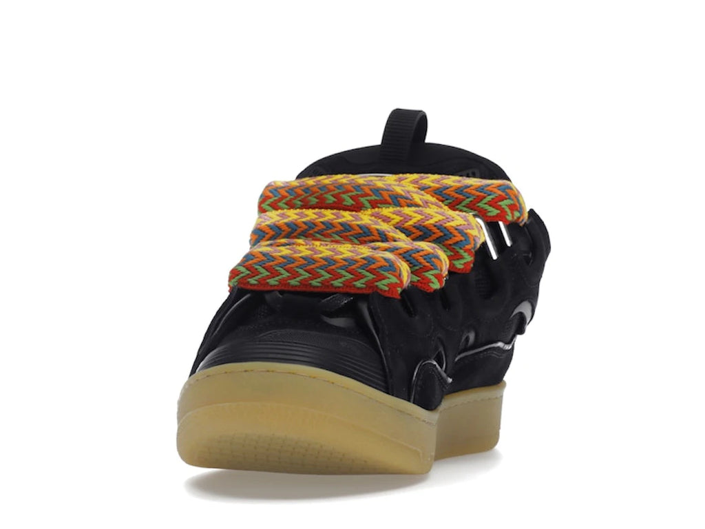 tenisky a boty Lanvin Leather Curb Black FM-SKRK11-DRAG-A2010 / FM-SKRK11-DRA2-A2010 / SKRK11 DRA2 10 / FU-SKDK12-DRA2-P25-10 / FU-SKDK12-DRA3-P2610 ADONIO