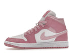 Jordan 1 Mid Elemental Pink Iced Carmine (W)