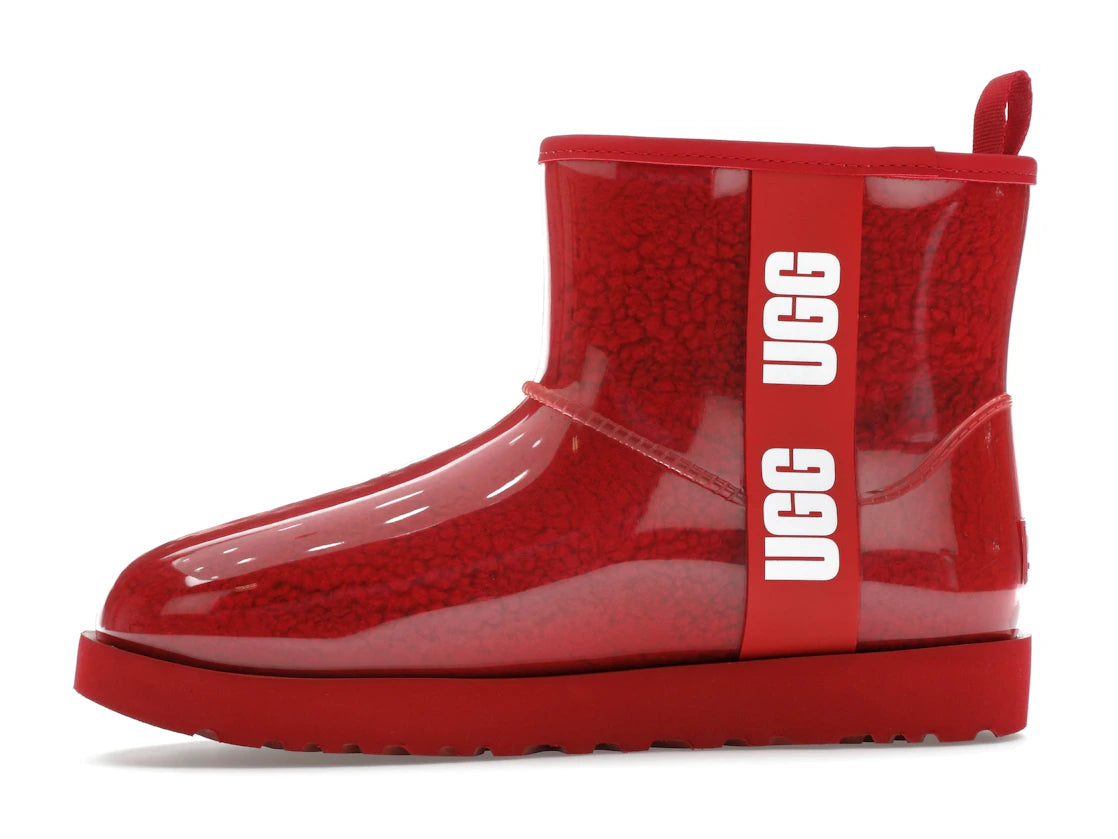 tenisky a boty UGG Classic Clear Mini Boot Samba Red (W) 1113190-SBR ADONIO