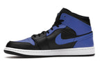 Jordan 1 Mid Hyper Royal Tumbled Leather