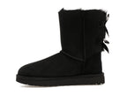 UGG Bailey Bow II Boot Black (W)