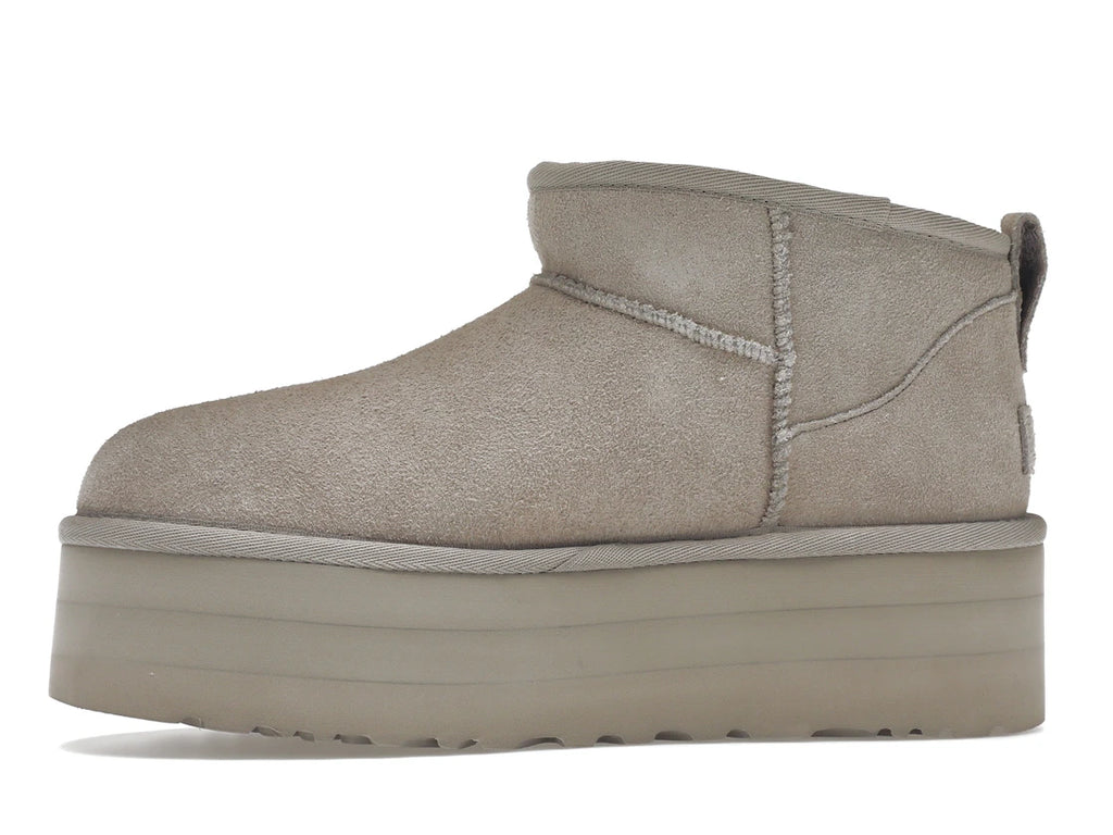 tenisky a boty UGG Classic Ultra Mini Platform Boot Goat (W) 1135092-GOA ADONIO