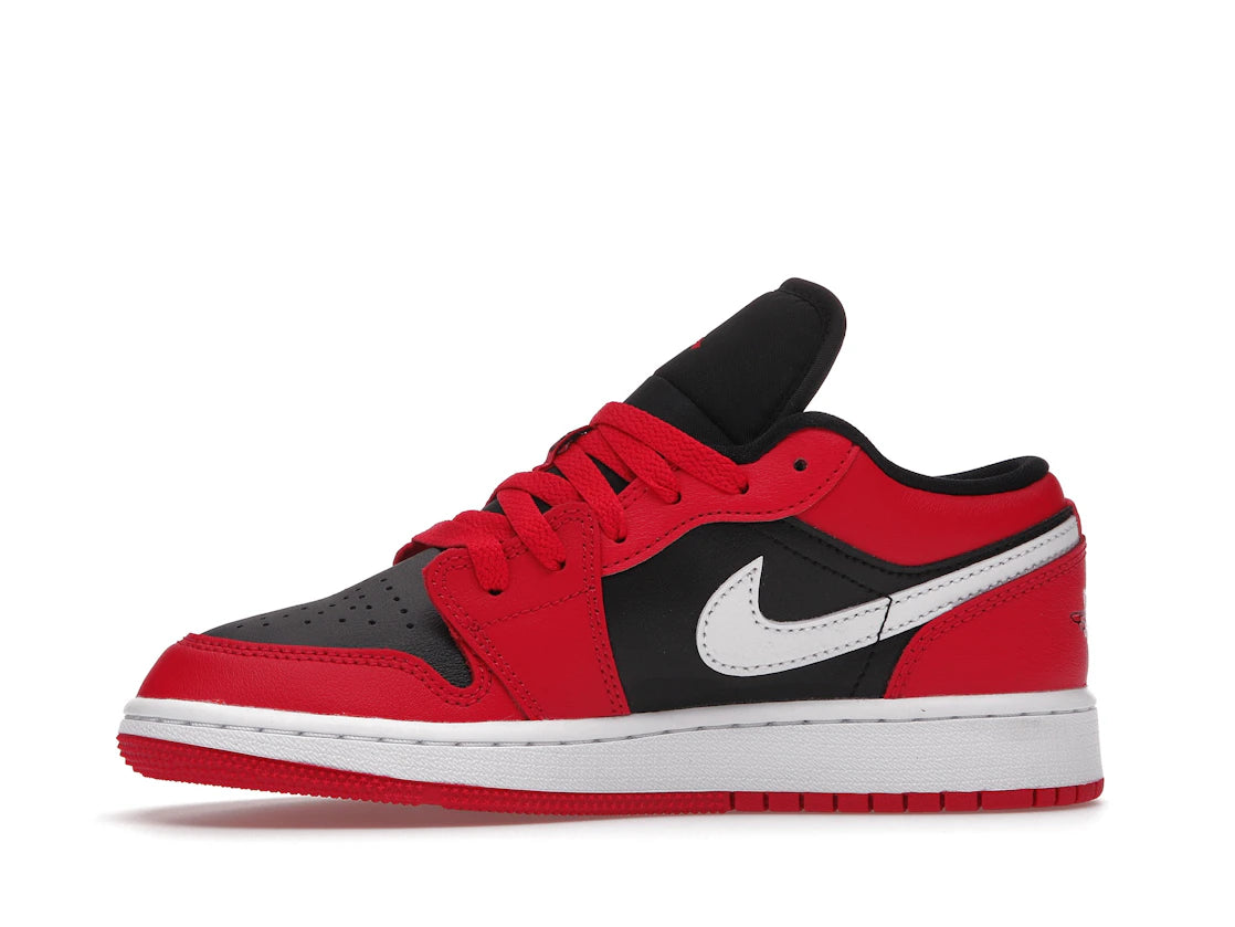Jordan 1 Low Black Very Berry (GS)