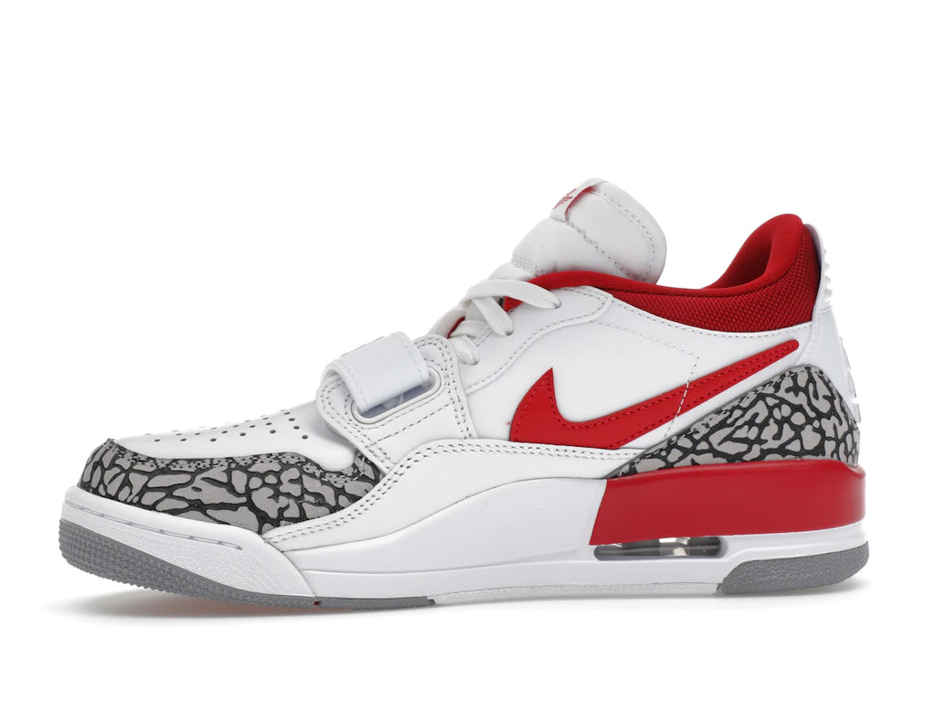 Jordan Legacy 312 Low White Cement Gym Red (W)