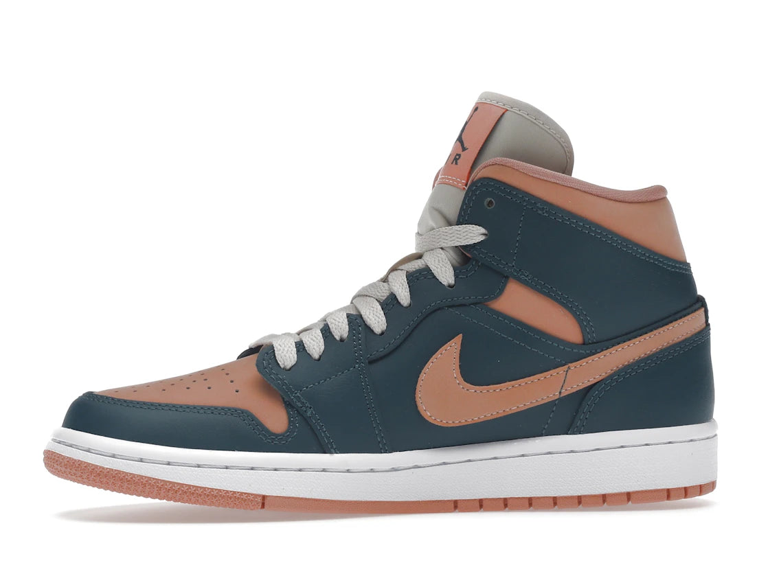 Jordan 1 Mid Dark Teal Green (W)