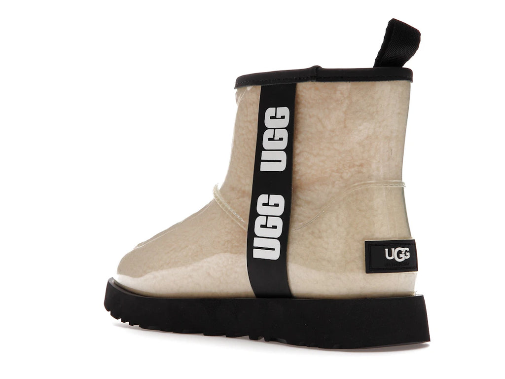 tenisky a boty UGG Classic Clear Mini Boot Natural Black (W) 1113190-NBLC ADONIO