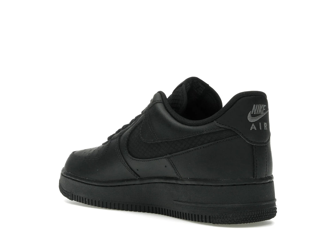 Nike Air Force 1 Low SE Triple Black Ripstop