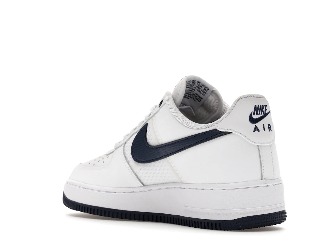 Nike Air Force 1 Low '07 LV8 SE Mesh Tape White Midnight Navy