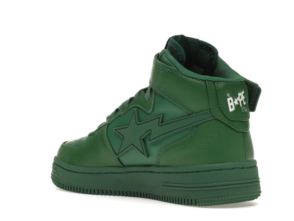 A Bathing Ape Bape Sta Mid Green