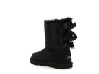 tenisky a boty UGG Bailey Bow II Boot Black (Kids) 1017394K-BLK ADONIO