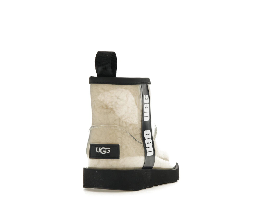 tenisky a boty UGG Classic Clear Mini II Boot Natural Black (Kids) 1112386K-NBLC ADONIO