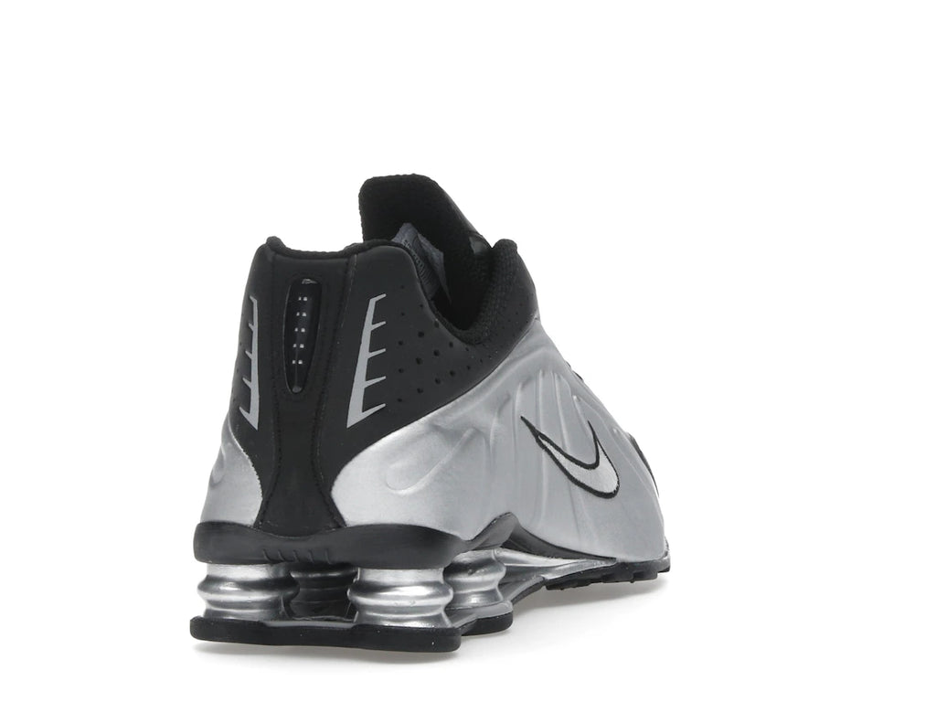 Nike Shox R4 Metallic Silver Black