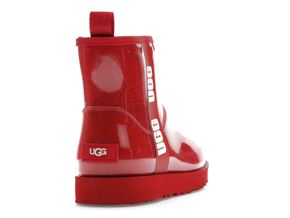 tenisky a boty UGG Classic Clear Mini Boot Samba Red (W) 1113190-SBR ADONIO
