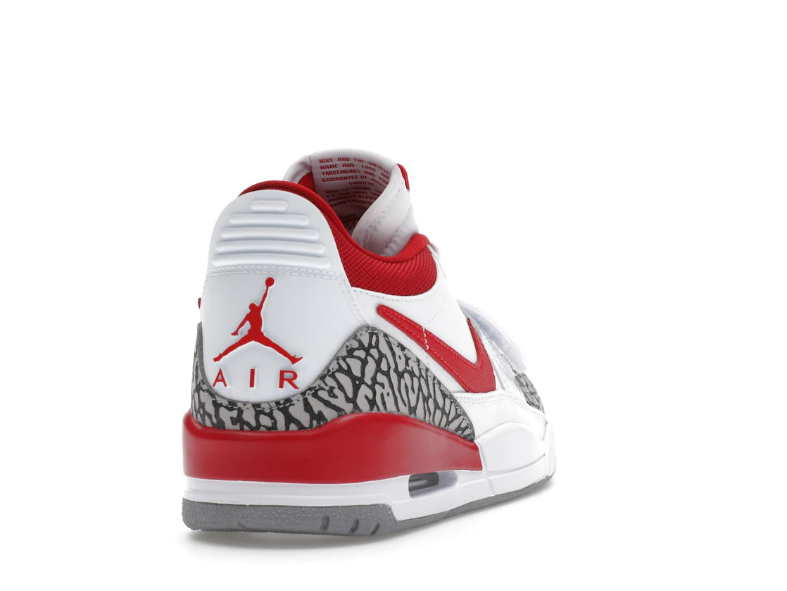 Jordan Legacy 312 Low White Cement Gym Red (W)