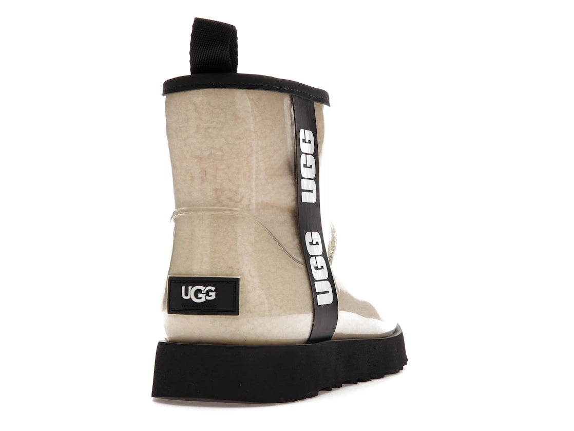 tenisky a boty UGG Classic Clear Mini Boot Natural Black (W) 1113190-NBLC ADONIO
