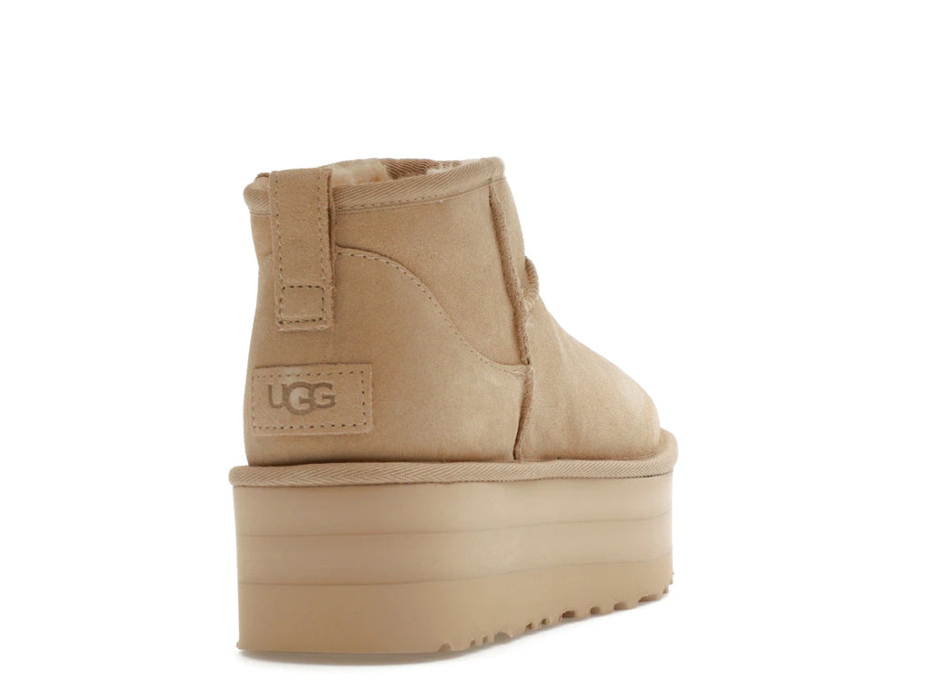 tenisky a boty UGG Classic Ultra Mini Platform Boot Mustard Seed (W) 1135092-MDSD ADONIO