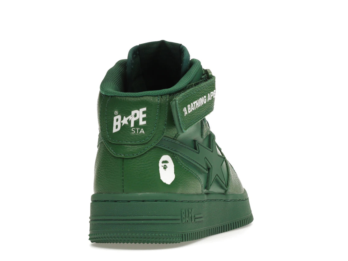 A Bathing Ape Bape Sta Mid Green
