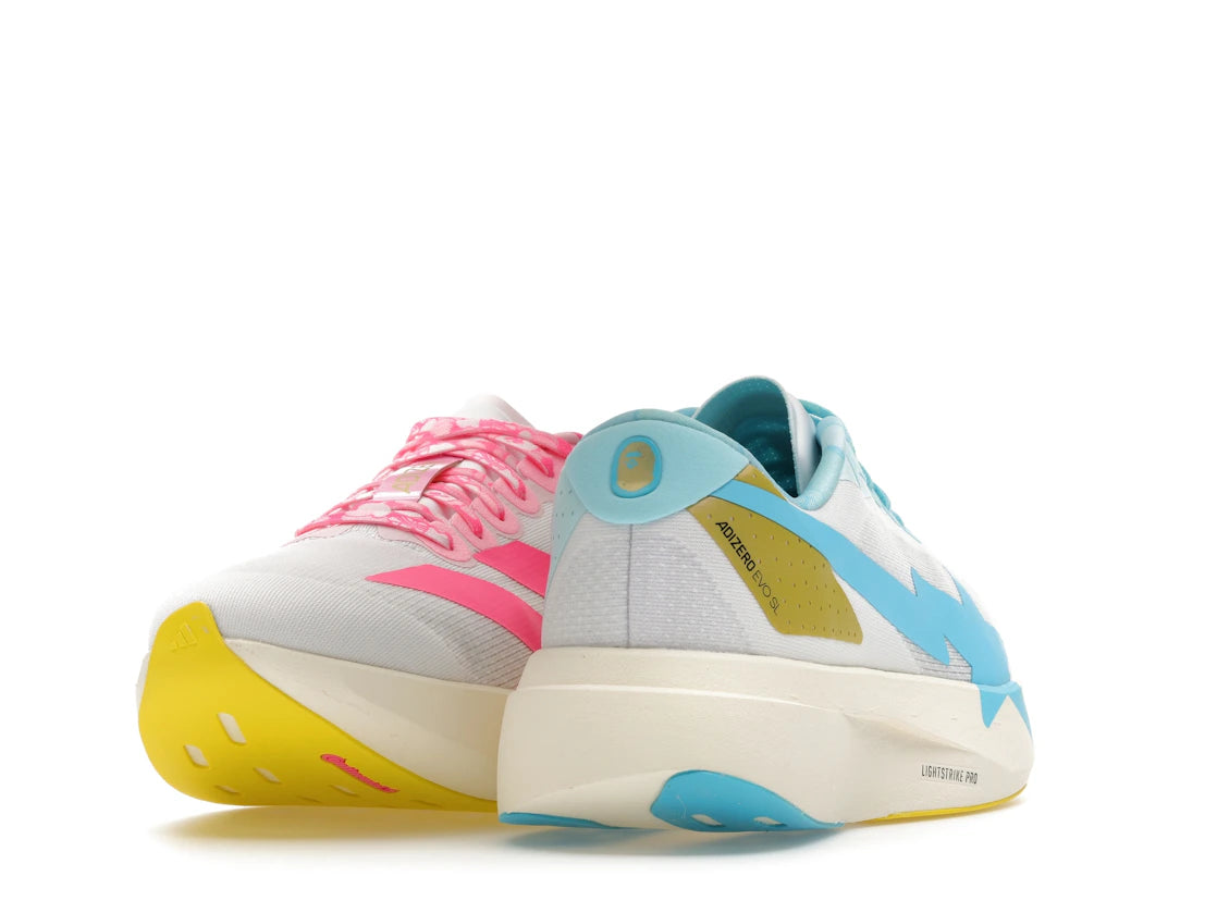 adidas Adizero Evo SL Bape Blue Pink Gold