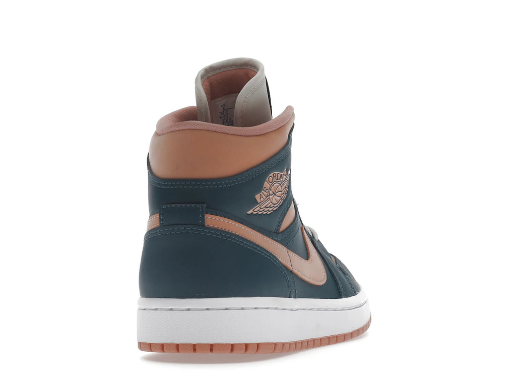 Jordan 1 Mid Dark Teal Green (W)