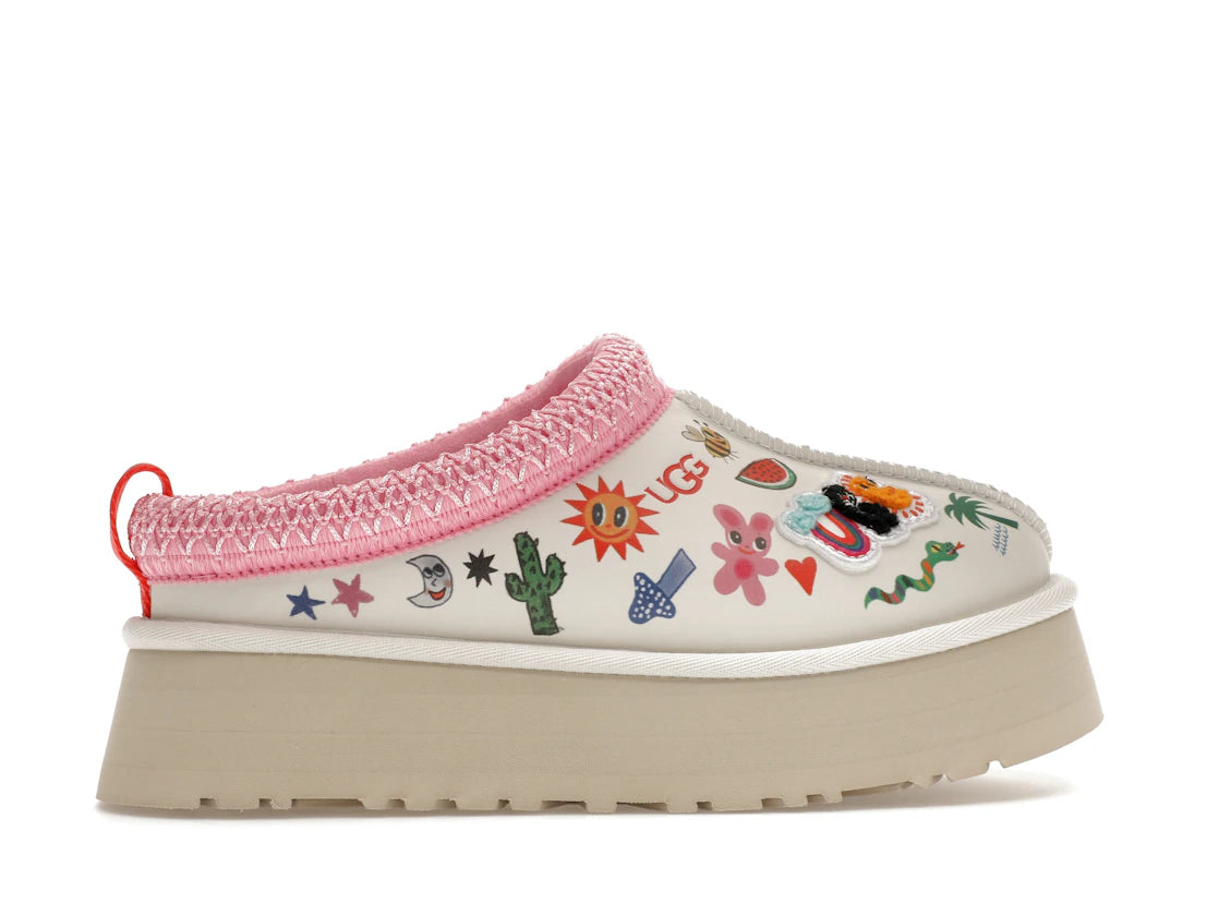 tenisky a boty UGG Tazz Slipper Humberto Cruz Pop Sketch (W) 1155751-WHT ADONIO
