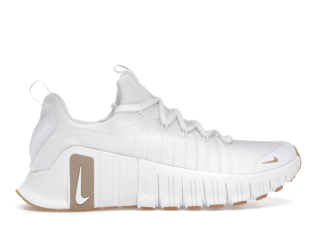 tenisky a boty Nike Free Metcon 6 White Gum Light Brown Hemp FJ7127-105 ADONIO