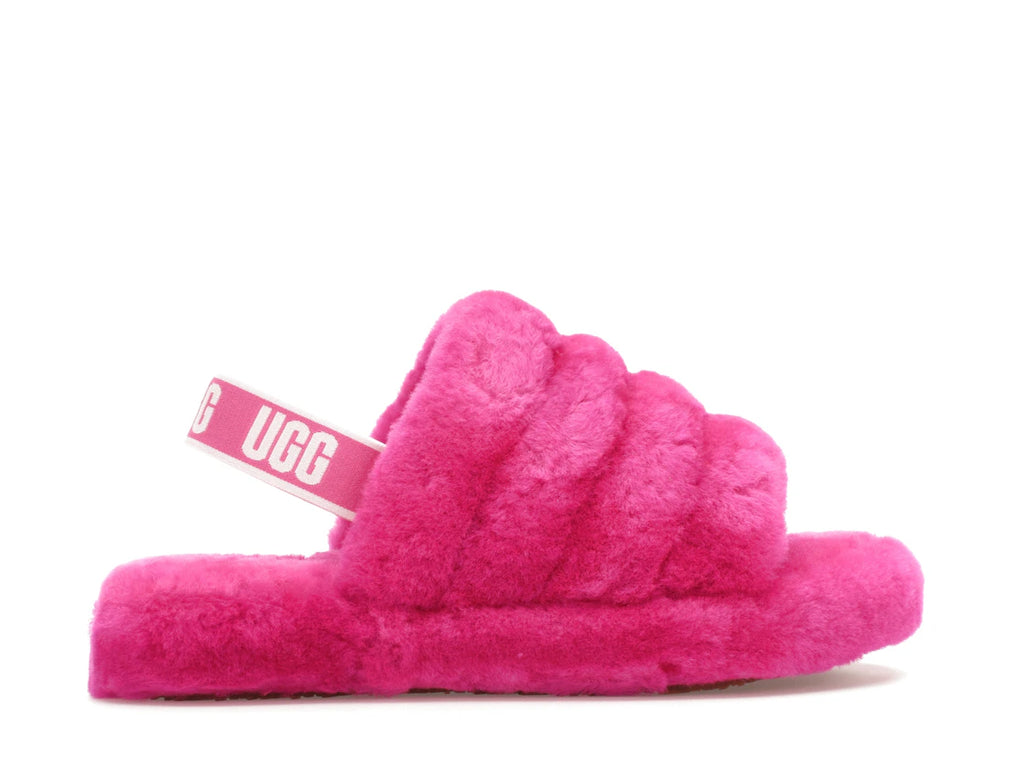 UGG Fluff Yeah Slide Rock Rose (Kids) 1098494K-RCR ADONIO