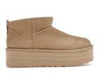tenisky a boty UGG Classic Ultra Mini Platform Boot Mustard Seed (W) 1135092-MDSD ADONIO