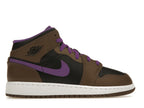 Jordan 1 Mid Purple Mocha (GS)