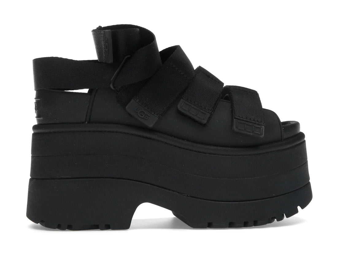 tenisky a boty UGG GoldenRise Platform Sandals Black (W) 1167431-BLK ADONIO