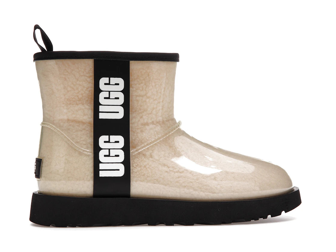 tenisky a boty UGG Classic Clear Mini Boot Natural Black (W) 1113190-NBLC ADONIO
