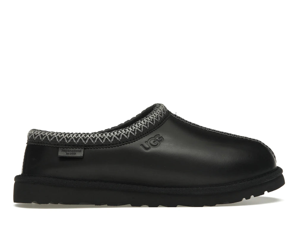 tenisky a boty UGG Tasman LTHR Regen Slipper Black 1163890-BLK ADONIO