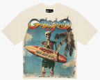 Godspeed Miami Surf Club Tee Cream