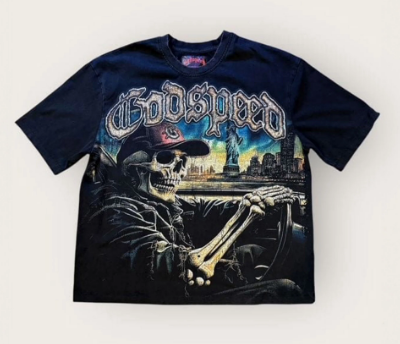 Godspeed Sightseeing Tee Black