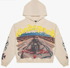 Godspeed Long Lonely Road Hoodie Bone