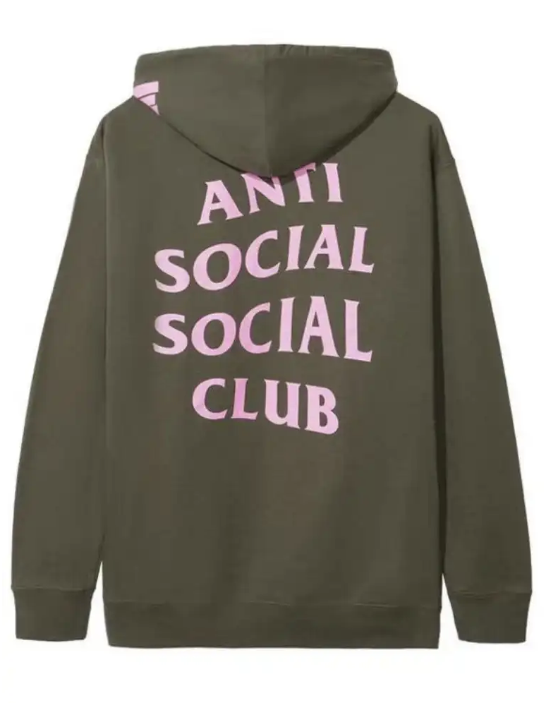 Undefeated Club Hoodie Olive