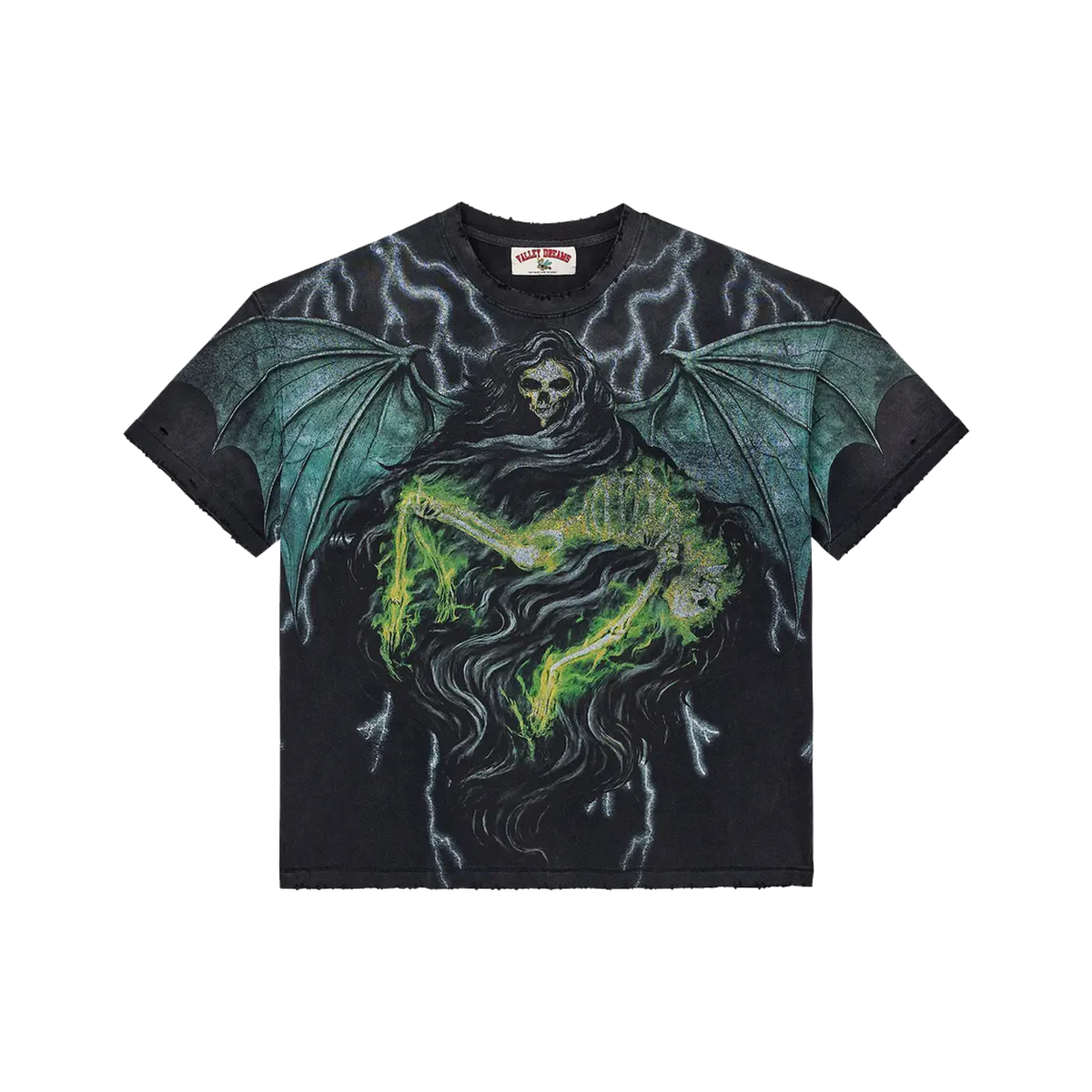 Vale Forever Grim Big Tee Black